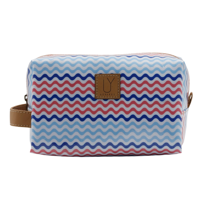 Soft Cosmetic Bag - Waves