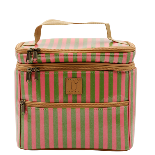 Stand Up Toiletry Bag - Candy Stripe