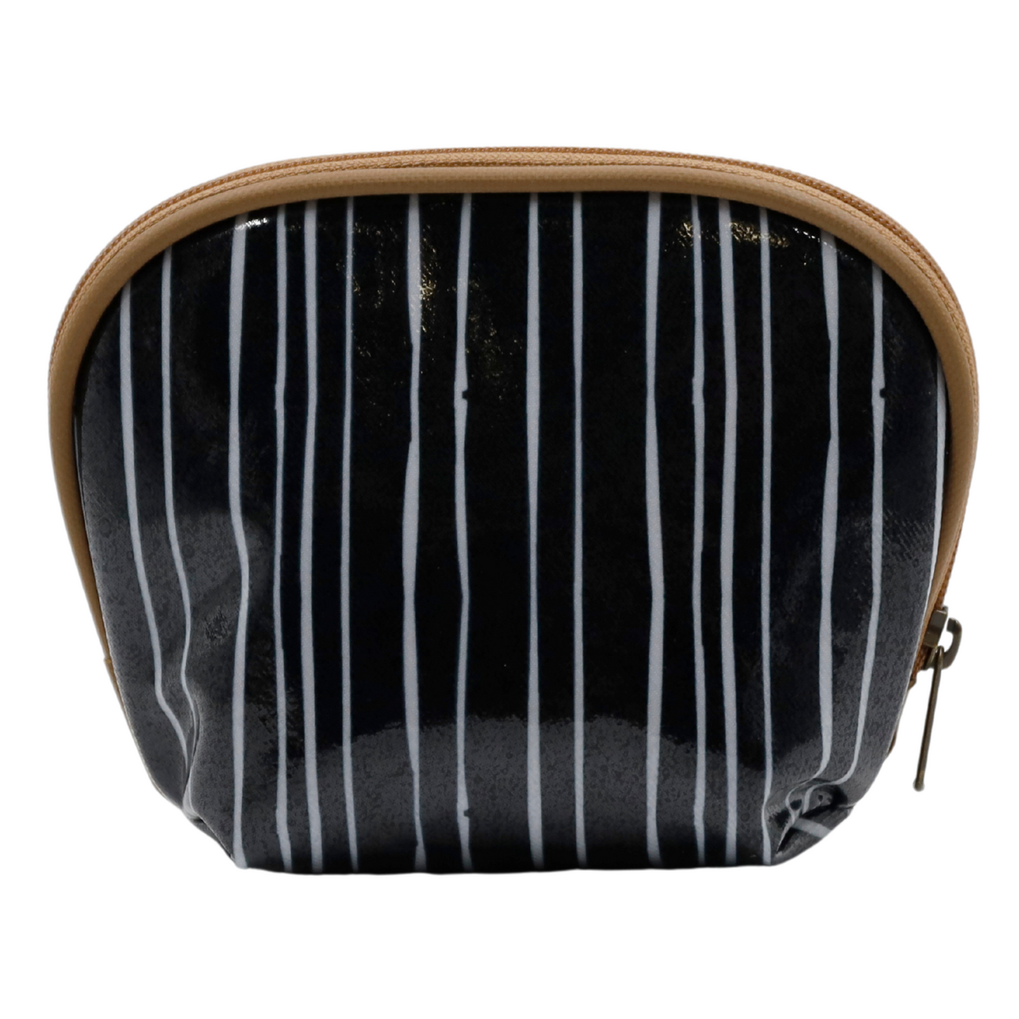 Make-up Pouch - Stripe Black and White