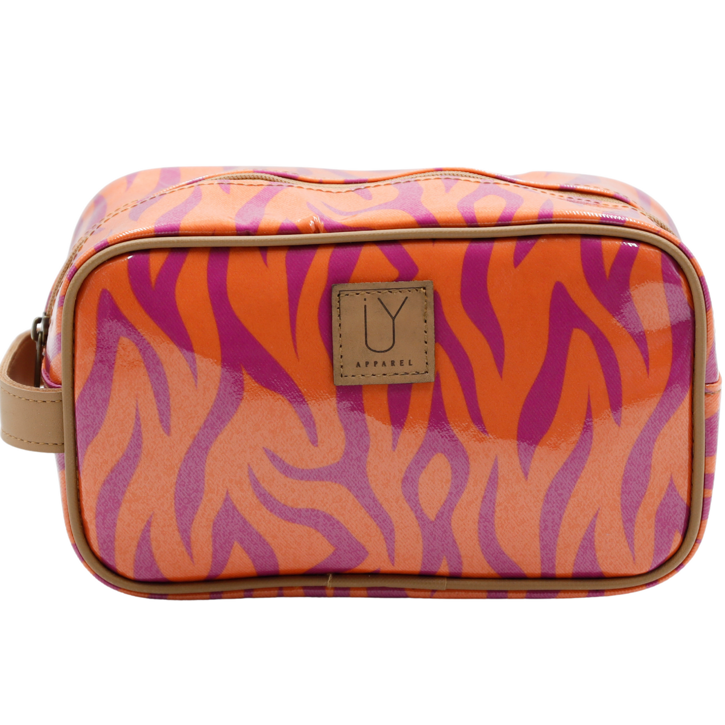 Small Toiletry Bag - Tangerine Tiger