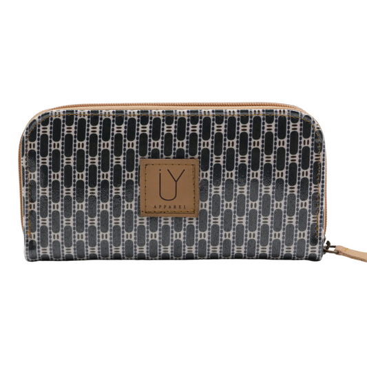 Wallet - African Tweed Green