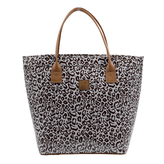 Classic Tote - African Footprint Brown