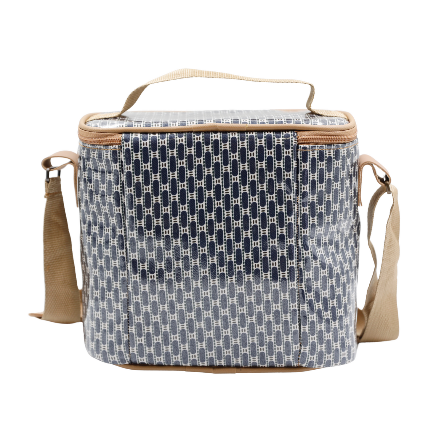 Lunch Cooler - African Tweed Navy