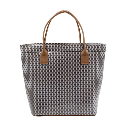 Classic Tote - African Tweed White