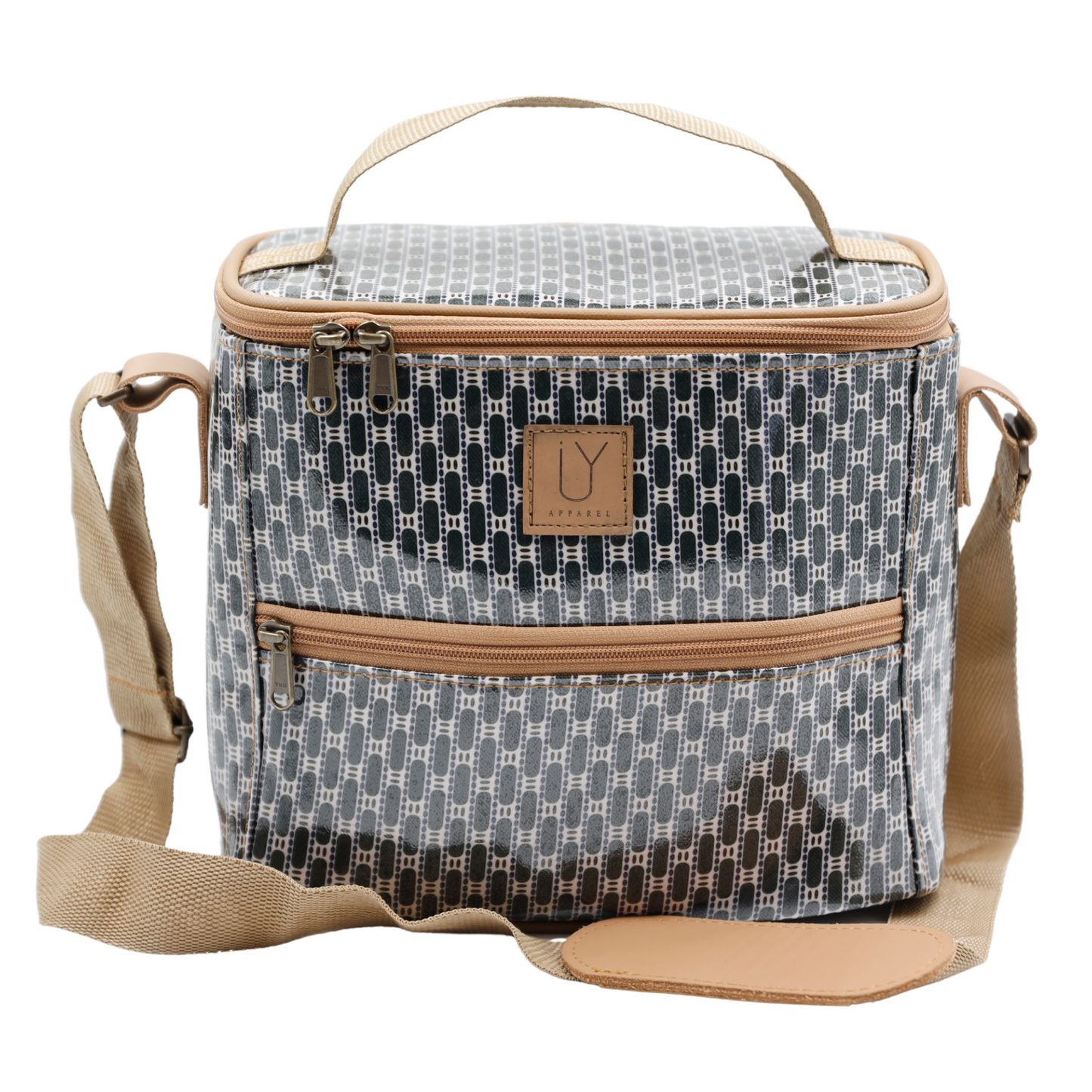 Lunch Cooler - African Tweed Green