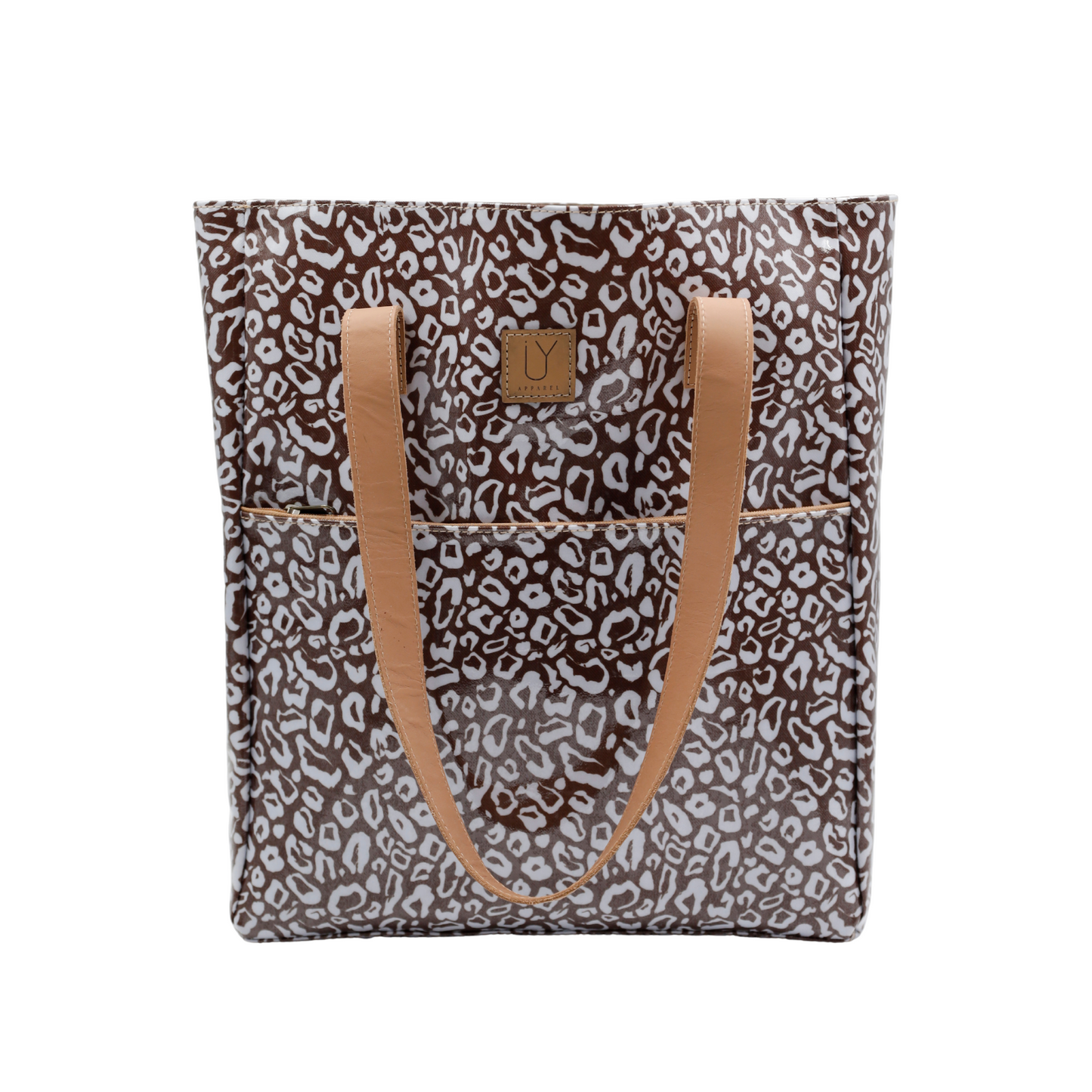 Campus Tote - African Footprint White