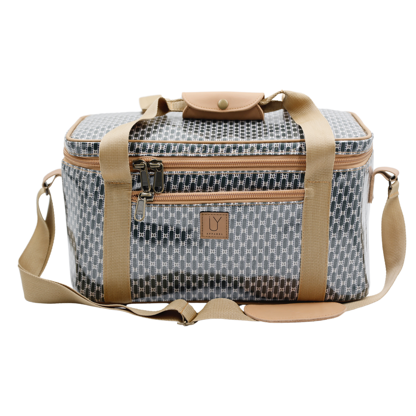 Courtney Cooler - African Tweed Green
