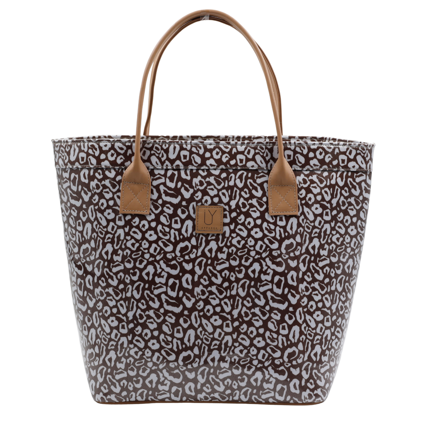 Classic Tote - African Footprint White