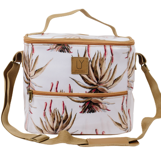 Lunch Cooler - White Aloe