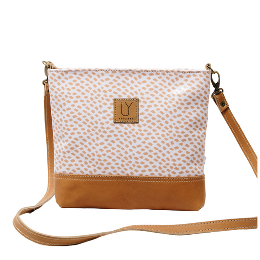 Zoey Sling - Scatter Gold on White