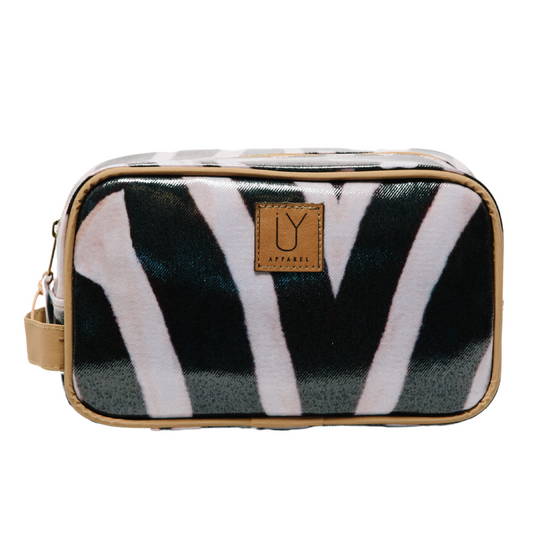 Small Toiletry Bag - zebra