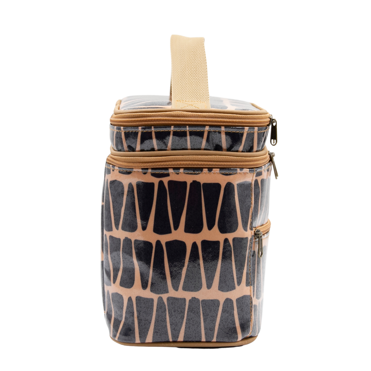 Stand Up Toiletry Bag - Cracked Earth Sand