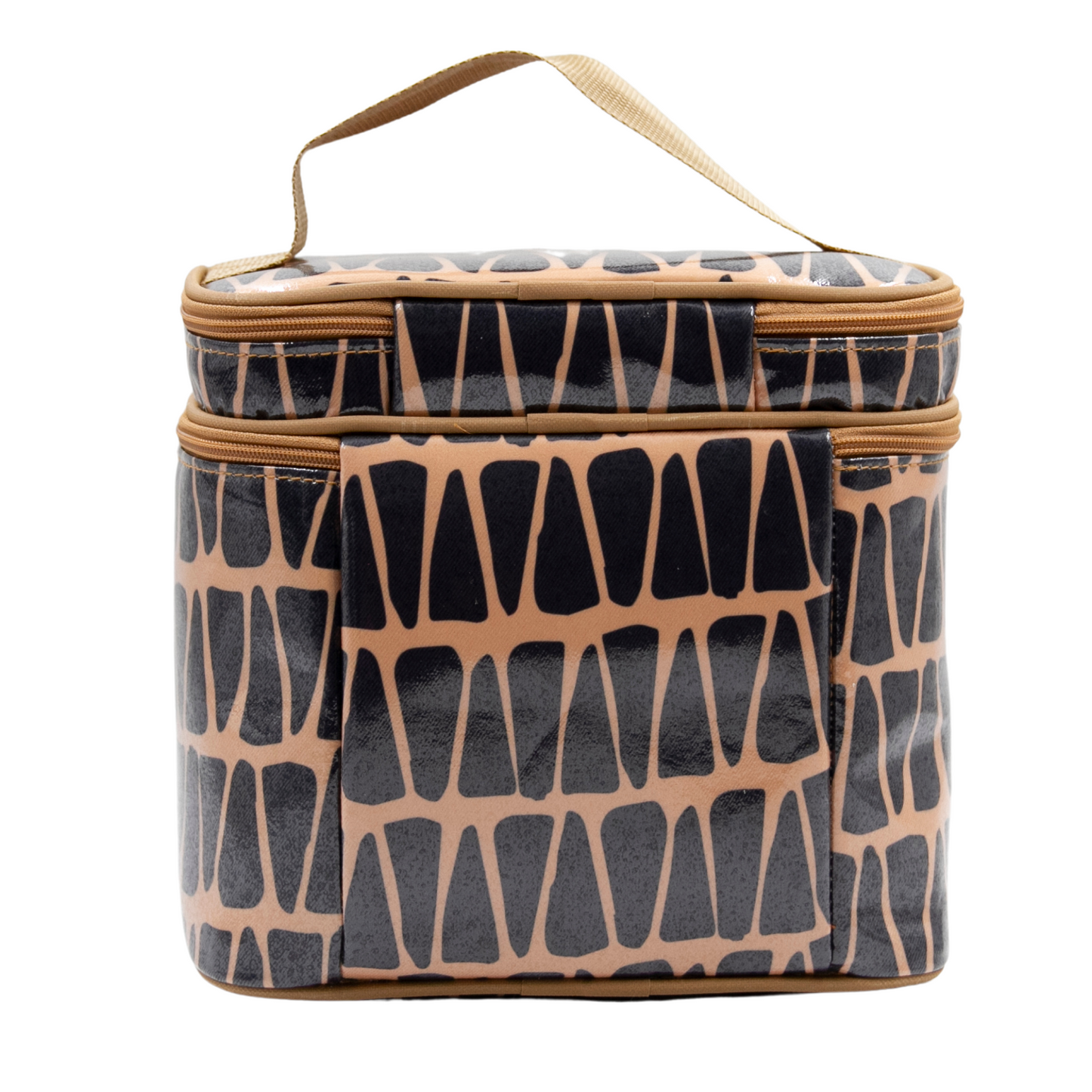 Stand Up Toiletry Bag - Cracked Earth Sand