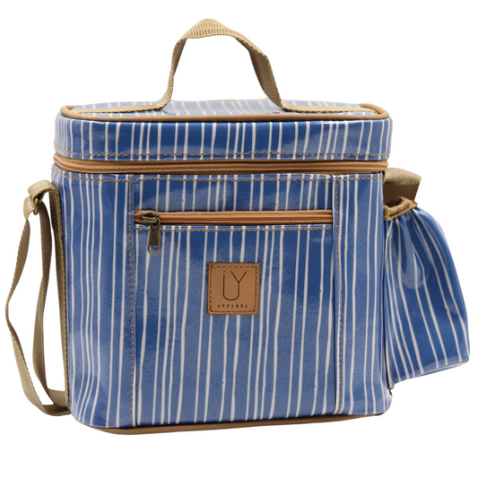 Snakpak Lunch Cooler - Stripe Blue