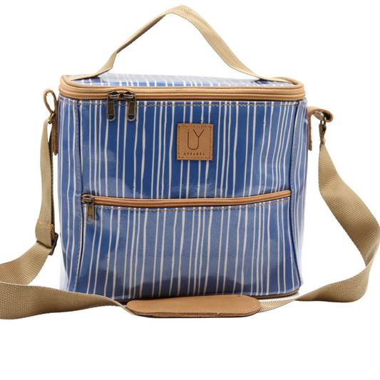 Lunch Cooler - Stripe Blue