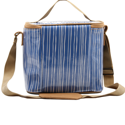 Lunch Cooler - Stripe Blue