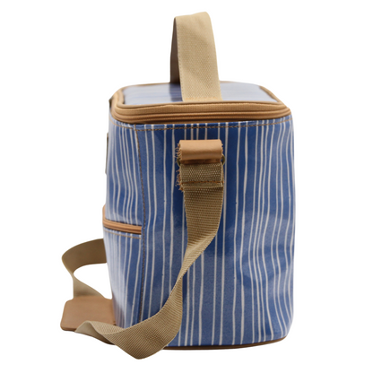 Lunch Cooler - Stripe Blue