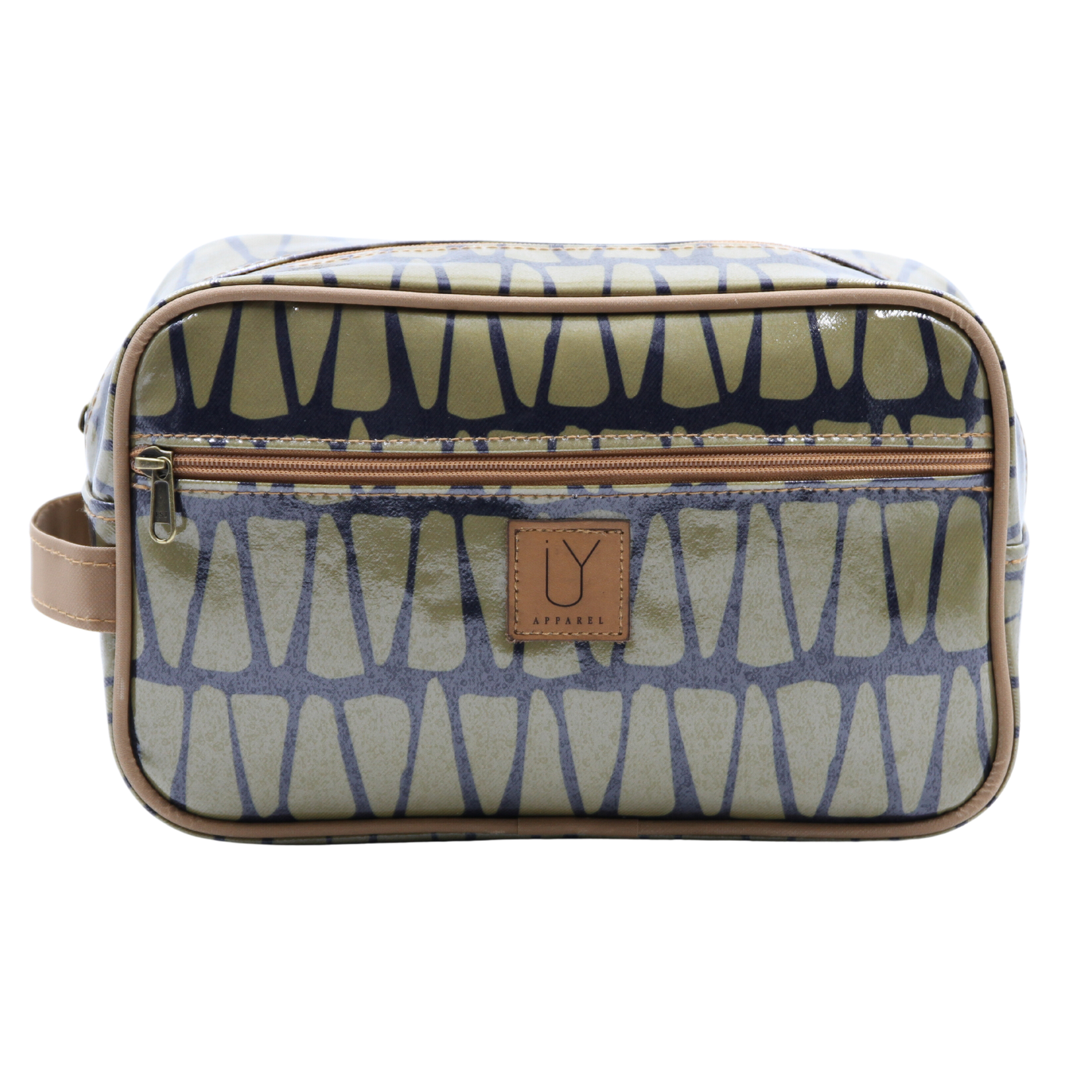 Large Toiletry Bag - Cracked Earth Khaki