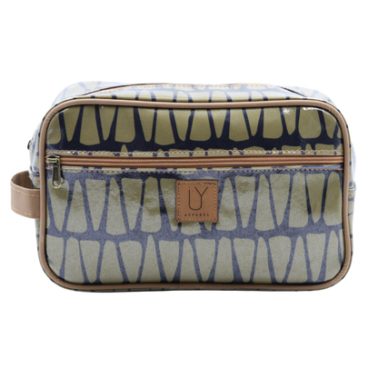 Large Toiletry Bag - Cracked Earth Khaki