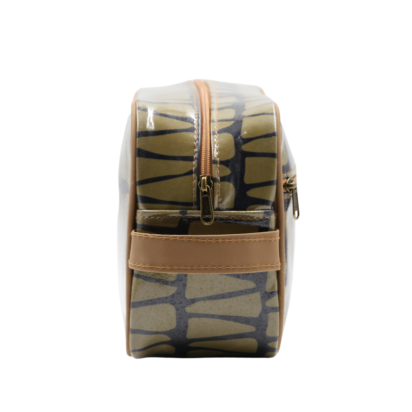 Large Toiletry Bag - Cracked Earth Khaki