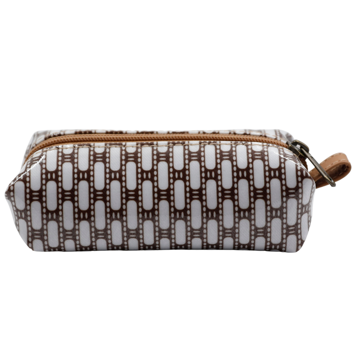Mini Cosmetic Pouch - African Tweed White