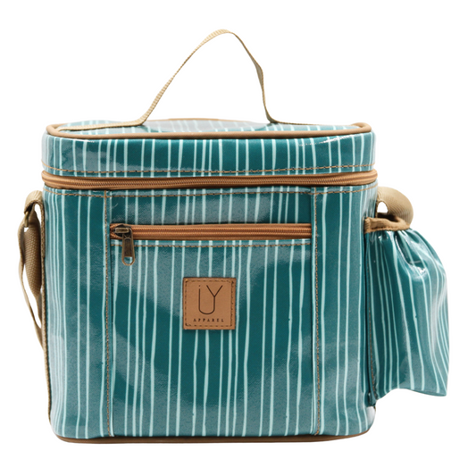 Snakpak Lunch Cooler - Stripe Green