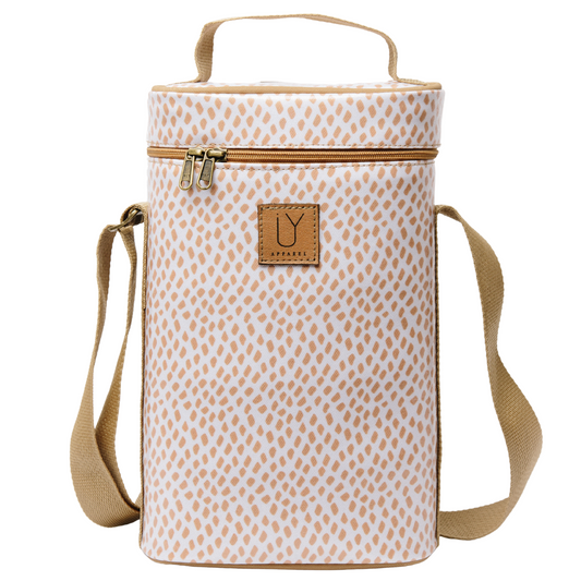 Wine Cooler - Scatter Gold on White