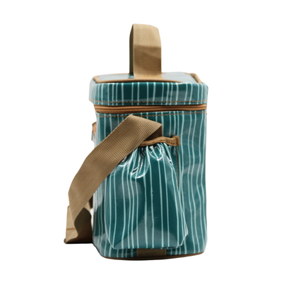 Snakpak Lunch Cooler - Stripe Green