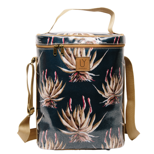 Sling Cooler - Navy Aloe