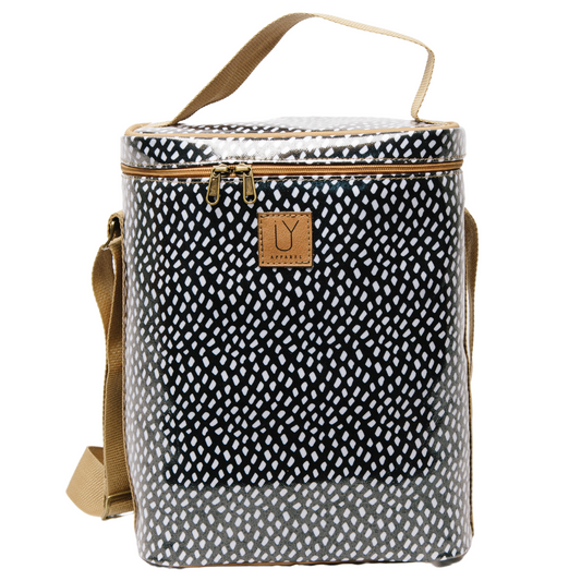 Sling Cooler - Scatter White on Black