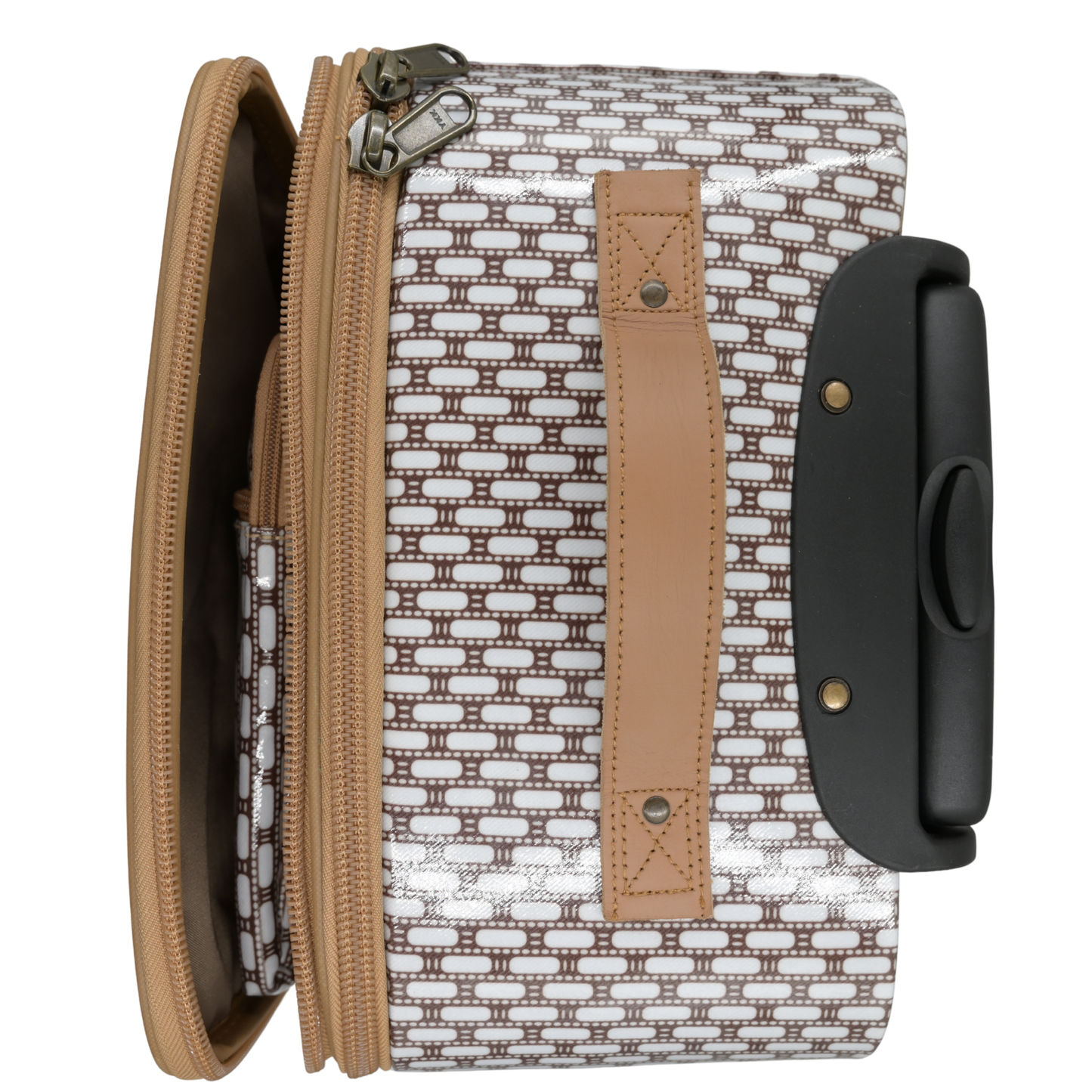 Cabin Overnight Bag - Scatter Black on White