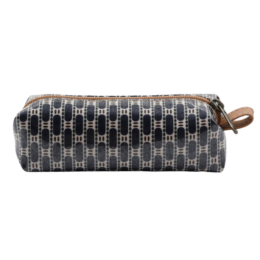 Mini Cosmetic Pouch - African Tweed Navy