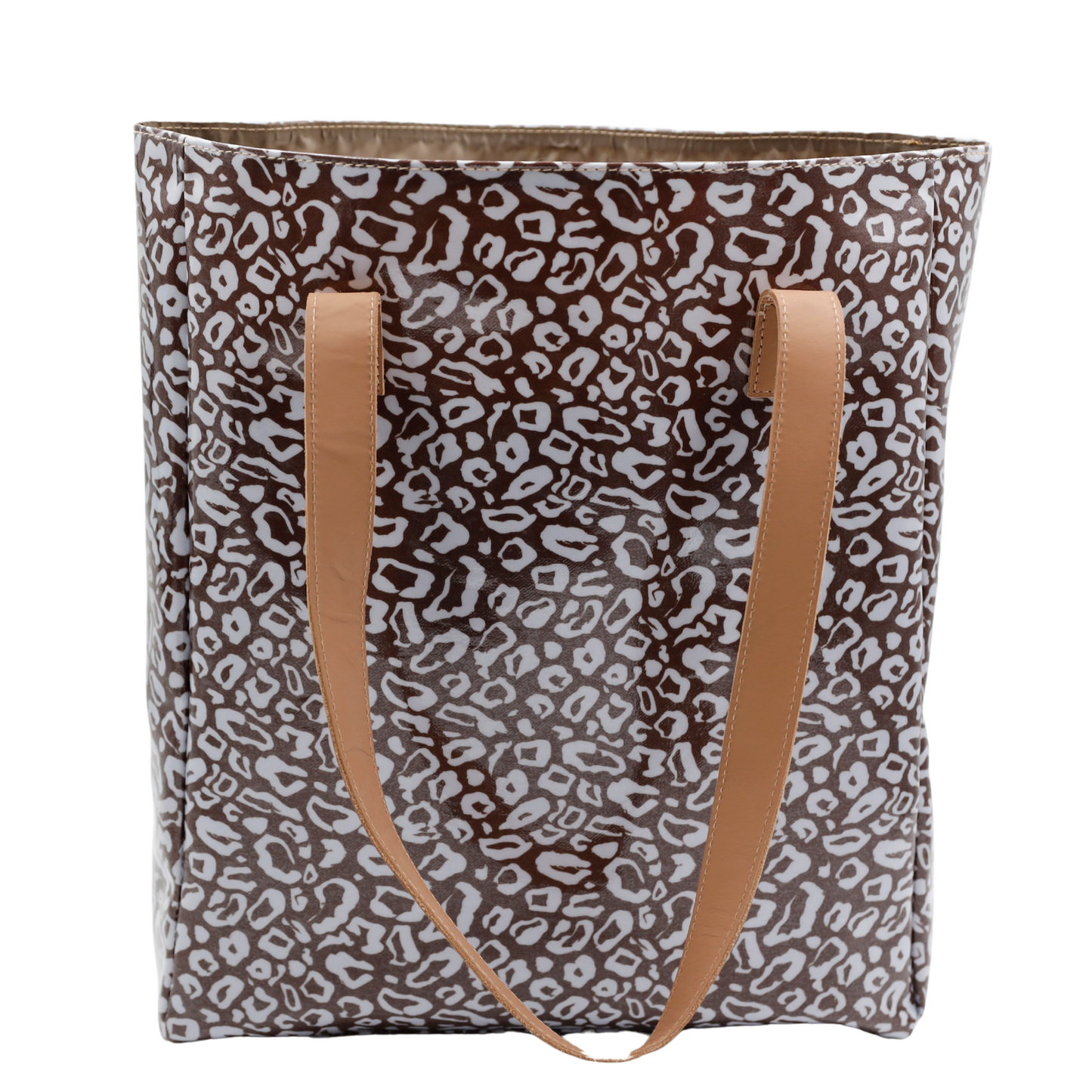 Campus Tote - African Footprint White