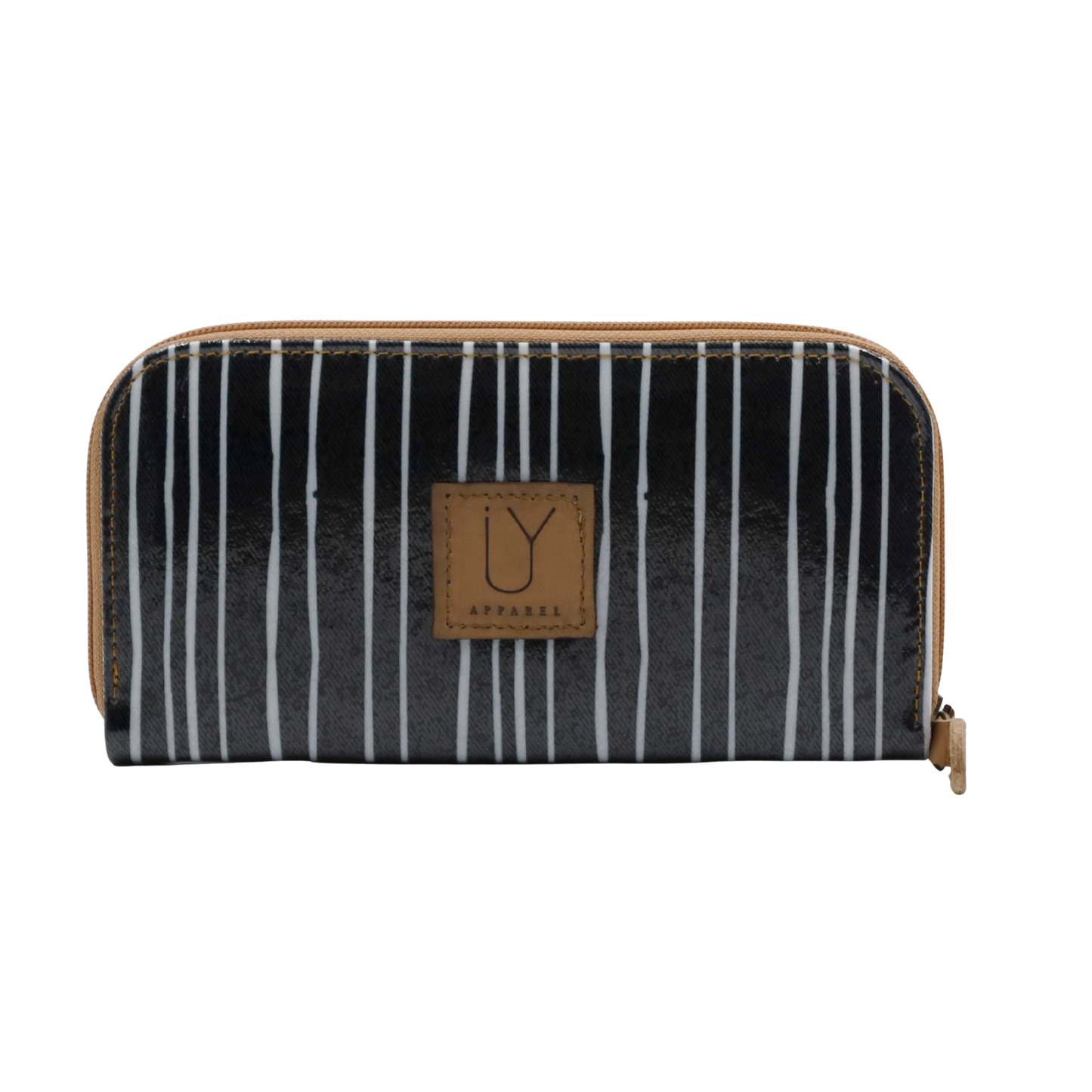 Wallet - Stripe Black and White