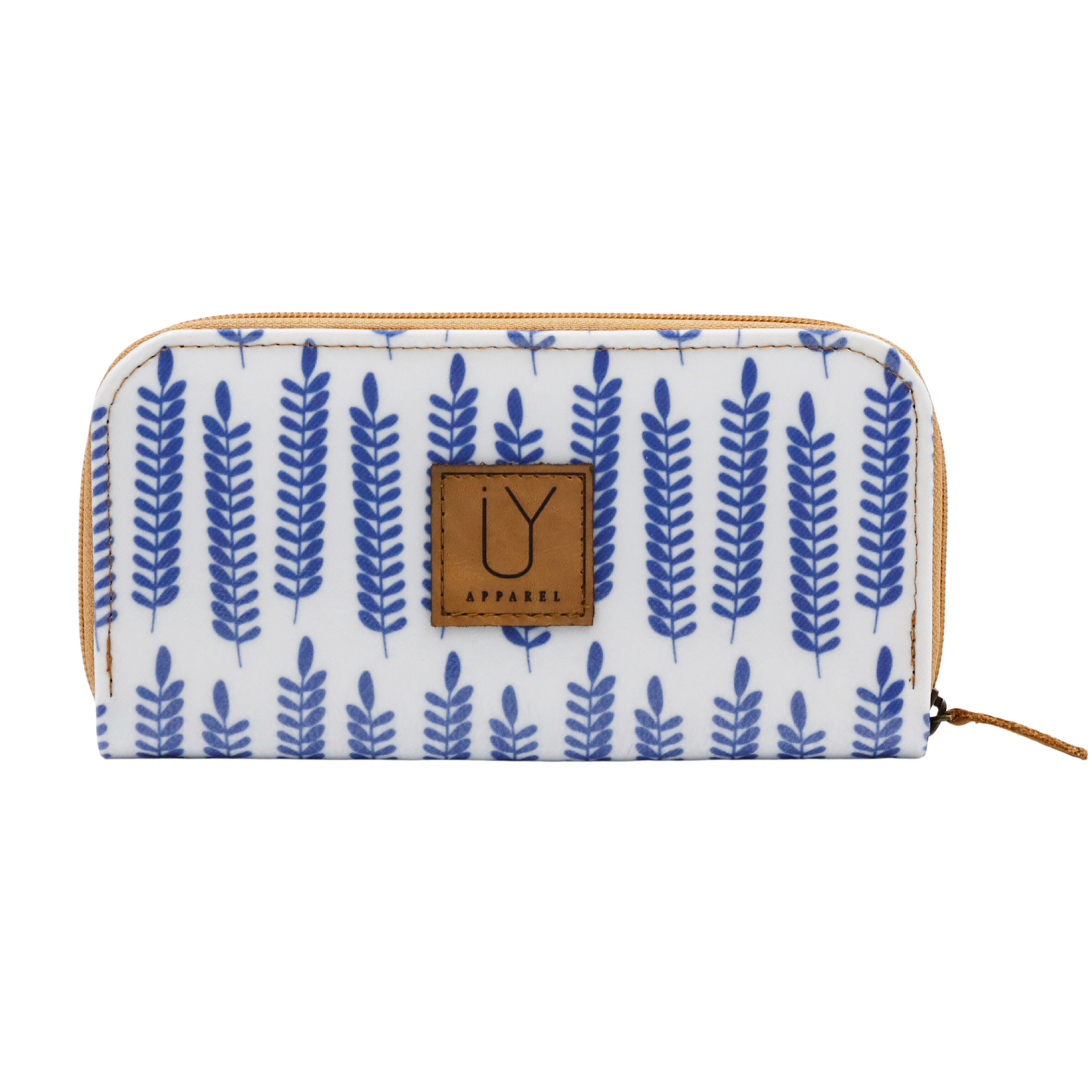 Wallet - Leaves Blue