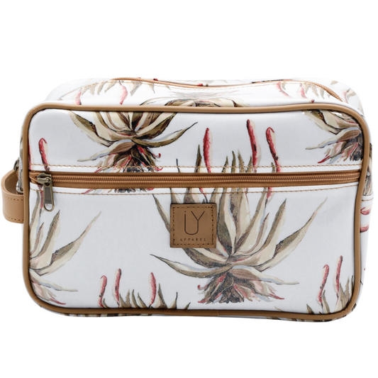 Large Toiletry Bag - White Aloe