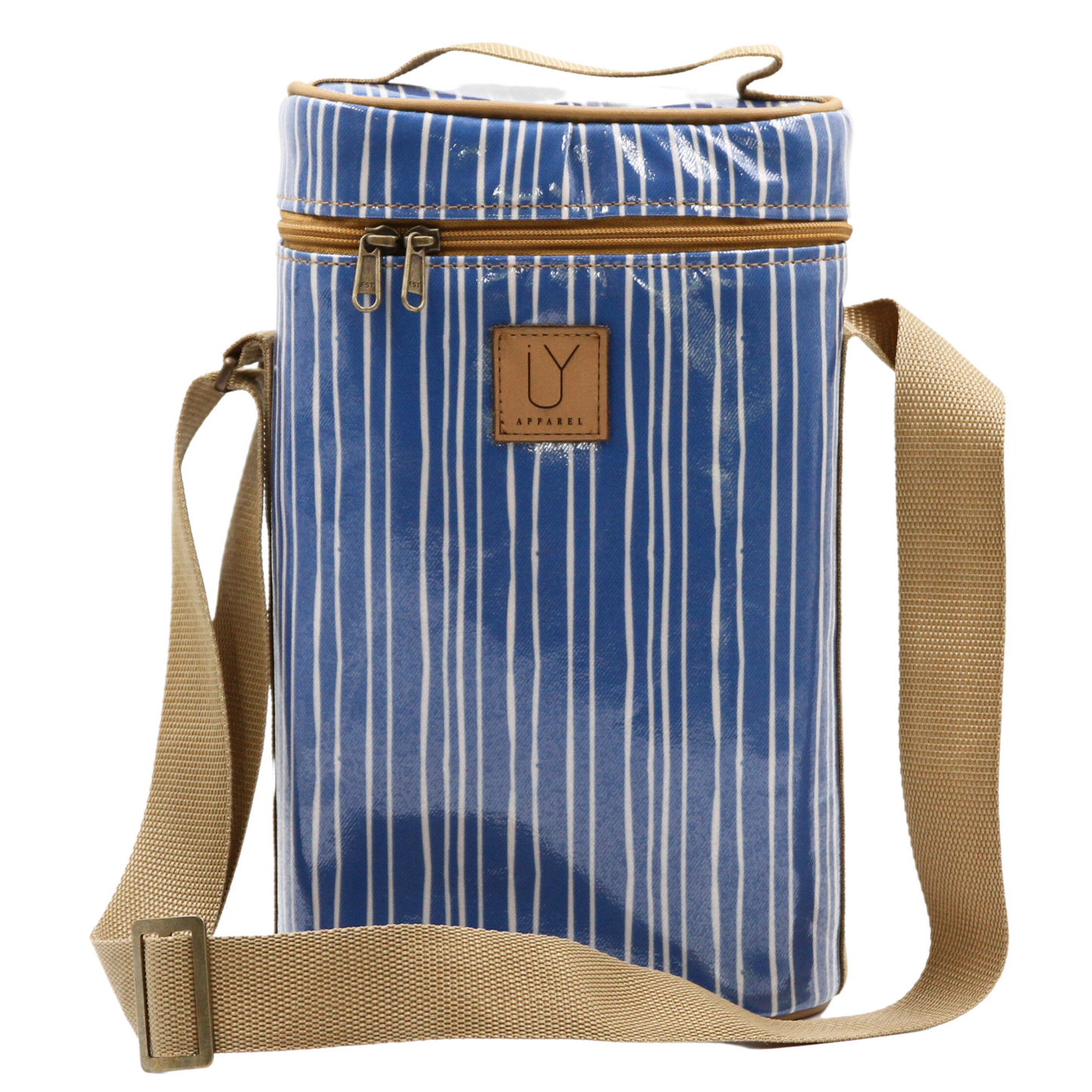 Wine Cooler - Stripe Blue