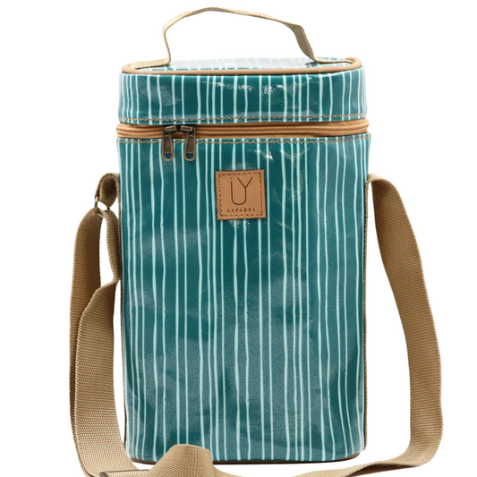 Wine Cooler - Stripe Green