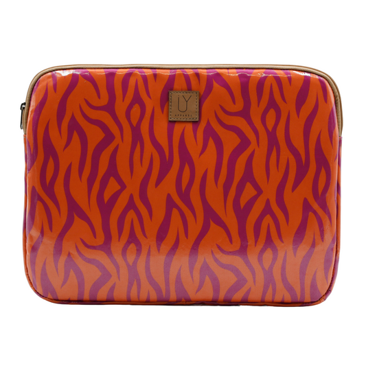 Laptop Sleeve Large - Tangerine Tiger